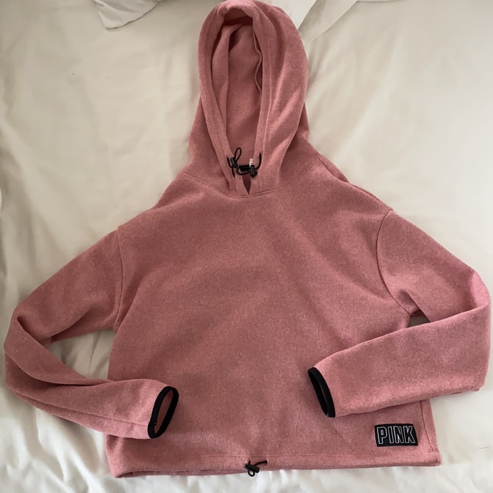 Victoria’s Secret PINK crop hoodie  XS